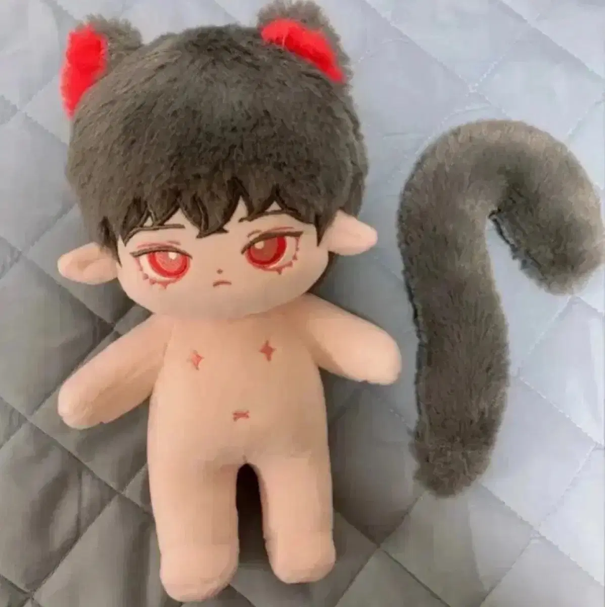 하자X 무속성 솜인형 유유 뼈깅 검꼬 20cm